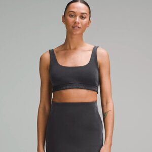 lululemon athletica Softstreme Scoop-Neck Bra B/C Cup NEW NWT Black Size 12